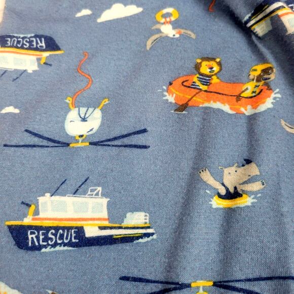 Carter's 2 piece Boy's Rescue Pajamas Size 4T - Picture 5 of 11